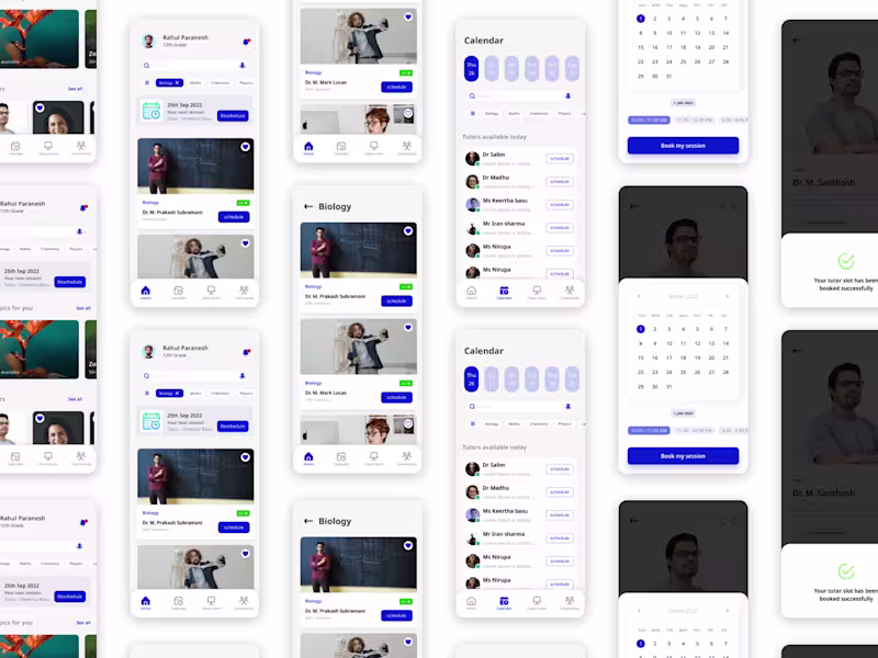Cover image for UI UX designer, I can design your Mobile and web app.