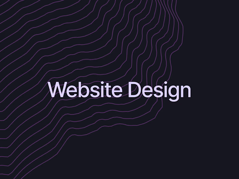Cover image for Website Design