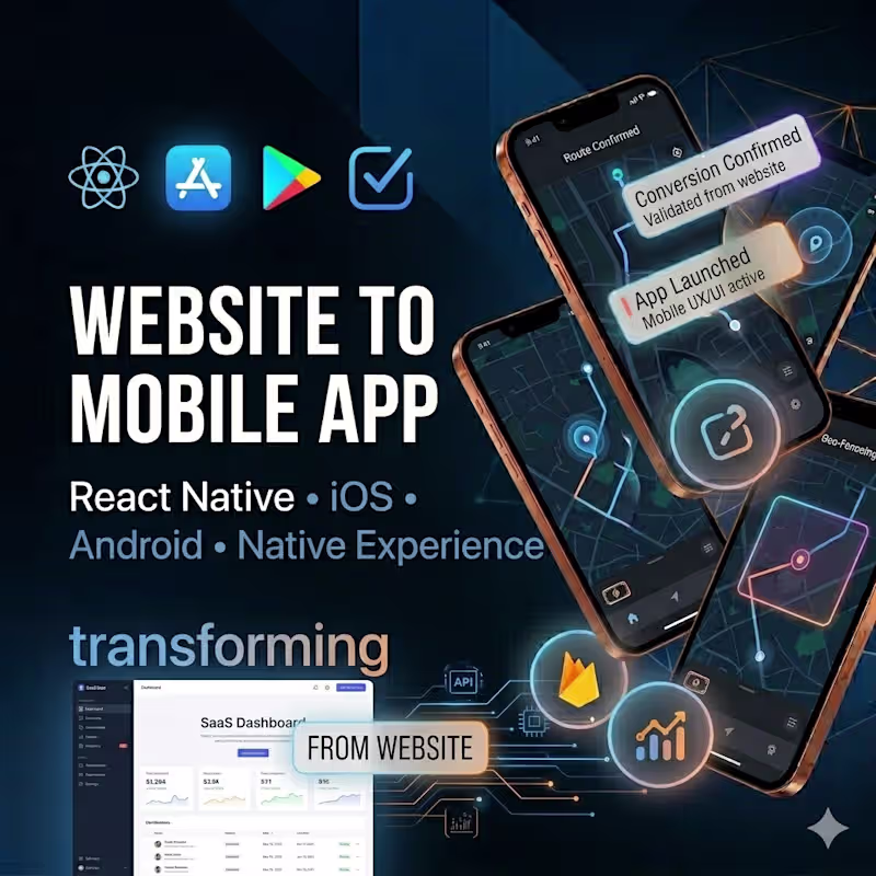 Cover image for Convert Your Website into Pixel Perfect React Native Mobile App