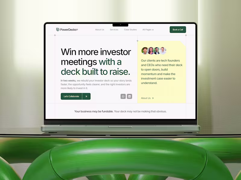 Cover image for PowerDecks 13-Page Website Transformation