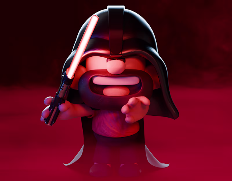 Cover image for May the 4th 2025 - 3D Character Loop