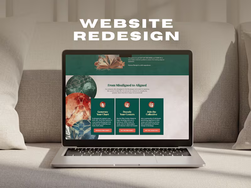 Cover image for Custom Web Redesign and Customization