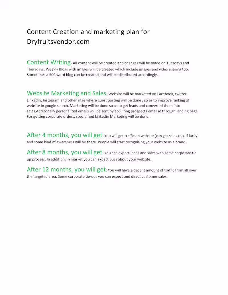 Cover image for A Growth Marketing Plan