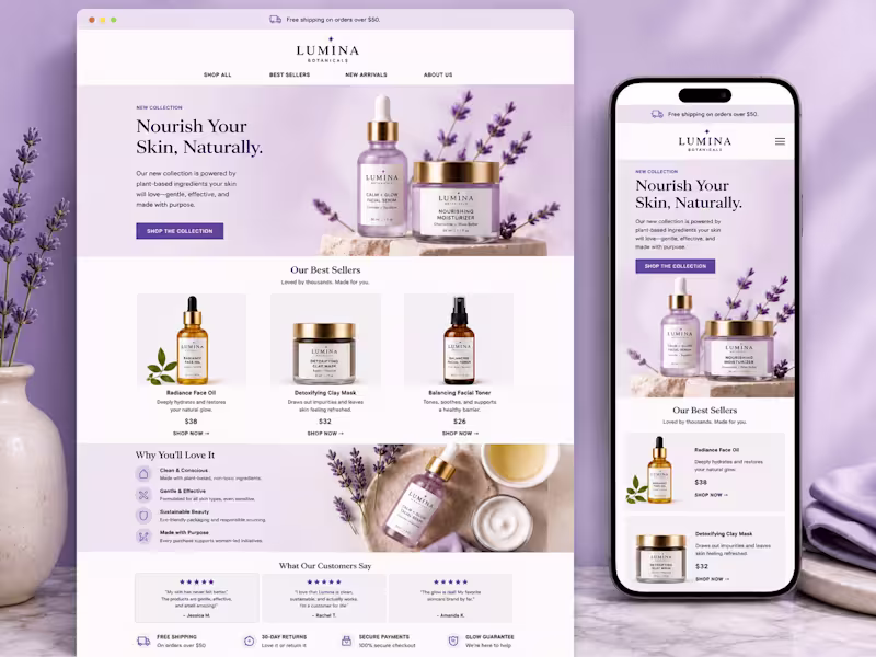 Cover image for Modern newsletter design, and ecommerce email templates