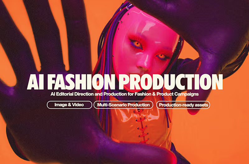 Cover image for AI-Directed Visual Production for Fashion & Product