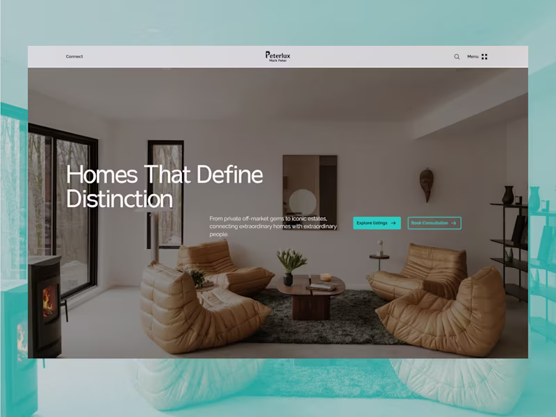 Cover image for A client browsing $10M homes