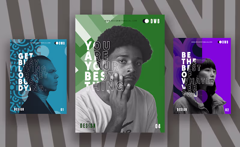 Cover image for Simple Yet Stunning Poster Designs 
