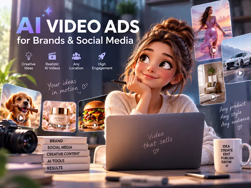 Cover image for AI Video Ads for Brands & Social Media