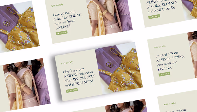 Cover image for Brand Identity Design : Sari Society 