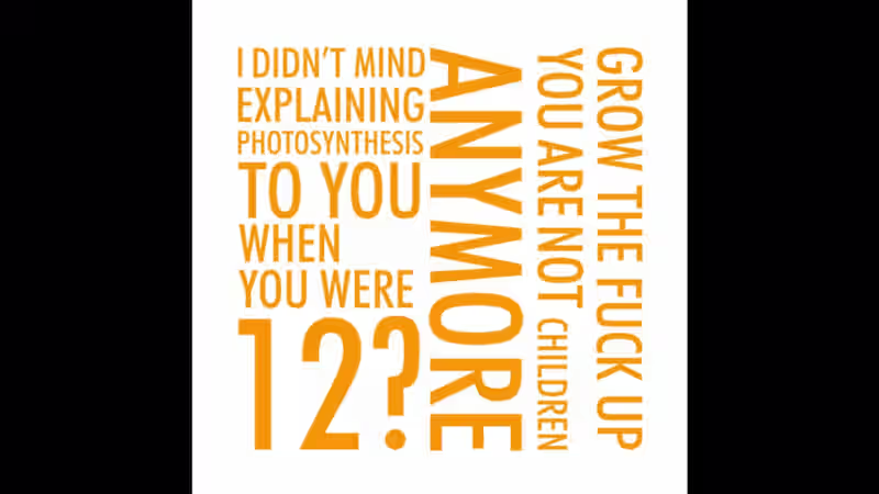Cover image for Kinetic Typography Video :: Behance