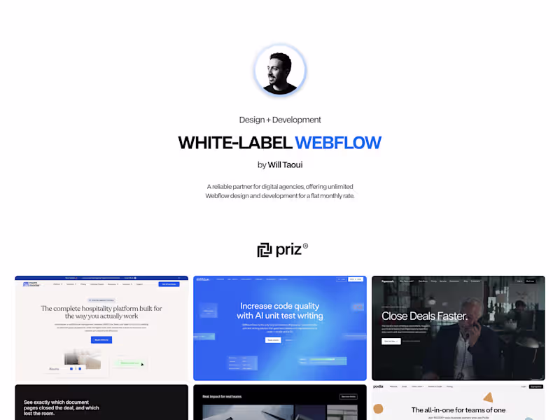 Cover image for White-Label Webflow Development