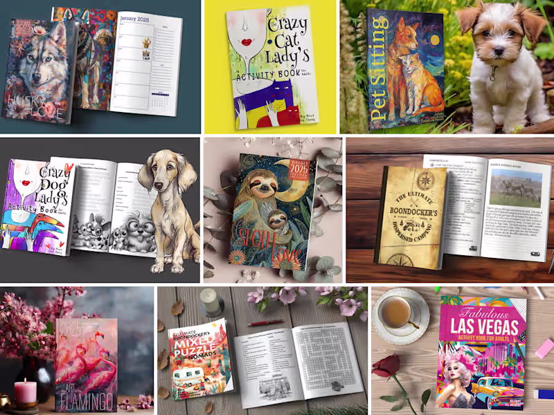 Cover image for Highly Experienced Cover Designer and Book Creator 