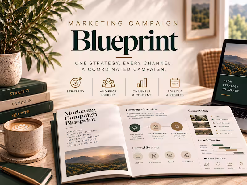 Cover image for Marketing Campaign Blueprint
