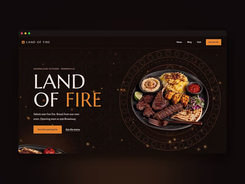 Cover image for Land of Fire, an Azerbaijani