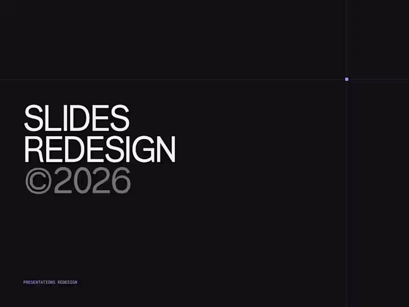 Cover image for B2B Presentation Redesign for Tech - Pitch Decks & Sales Decks