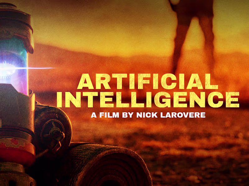 Cover image for "Artificial Intelligence" Film Poster