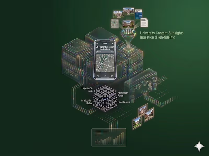 Cover image for Data Architecture & CMS Operations for a HigherEd Startup