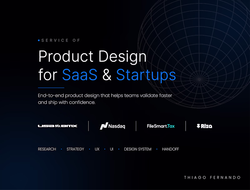 Cover image for Product Design for SaaS & Startups