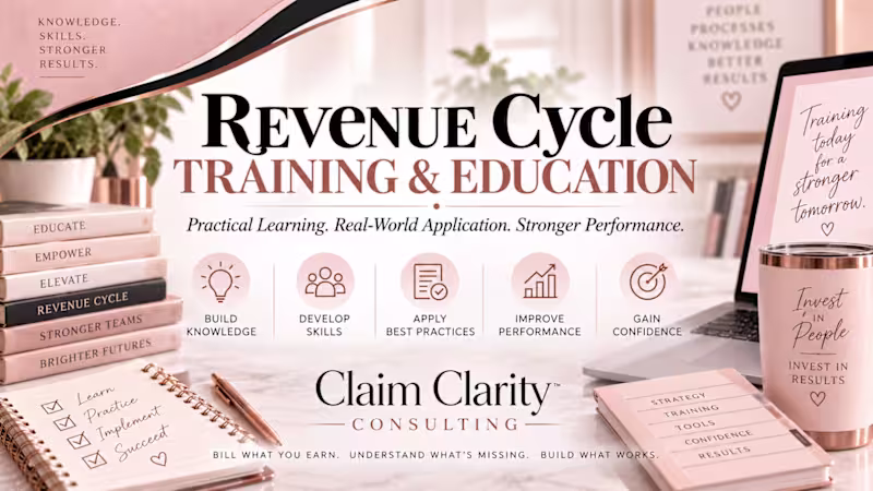 Cover image for Revenue Cycle Training & Education