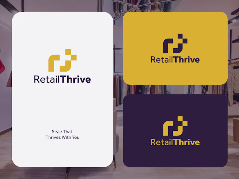Cover image for 
RetailThrive – Building a Modern Brand Identity