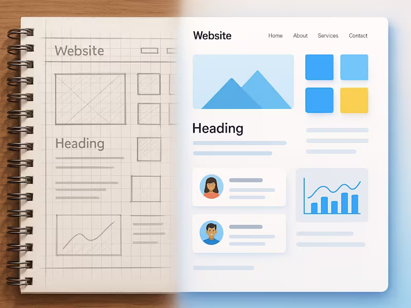 Cover image for Convert your design/idea into a fully functional web app 
