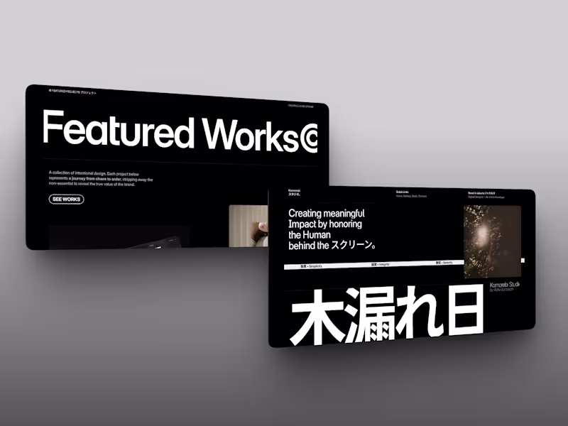 Cover image for Komorebi Studio - Digital Architecture Portfolio The digital...