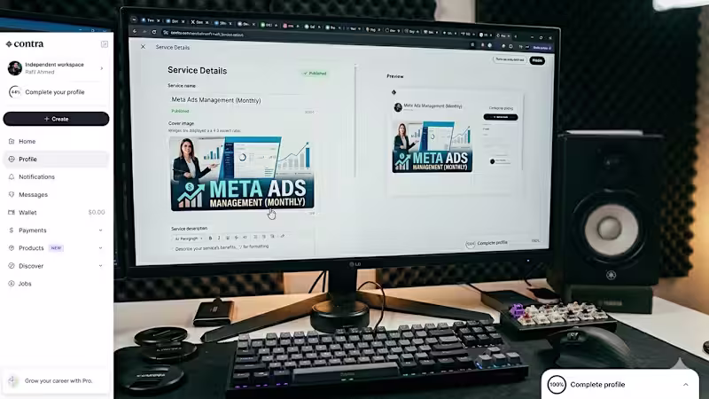 Cover image for Meta Ads Management (Monthly).