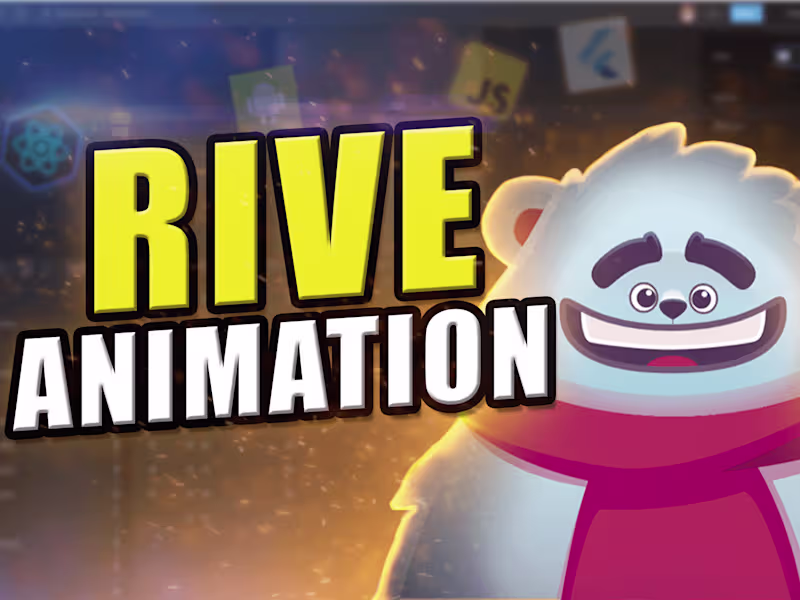 Cover image for Explainer Rive animation