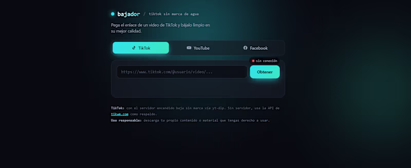 Cover image for Downloader TikTok videos