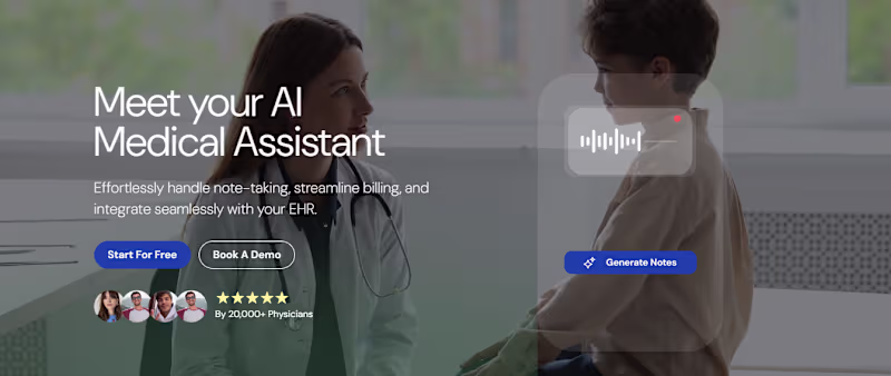 Cover image for AI Medical Scribe Platform for Clinical Documentation