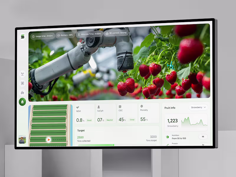 Cover image for Syncult – AI-Driven Smart Farming Control Dashboard