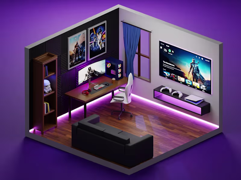 Cover image for Gaming room