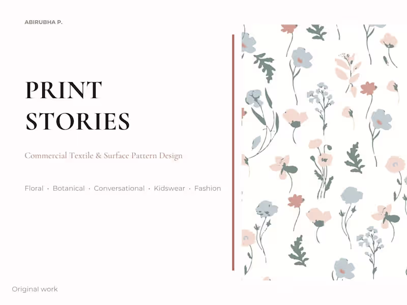 Cover image for PRINT STORIES - SURFACE PRINTS