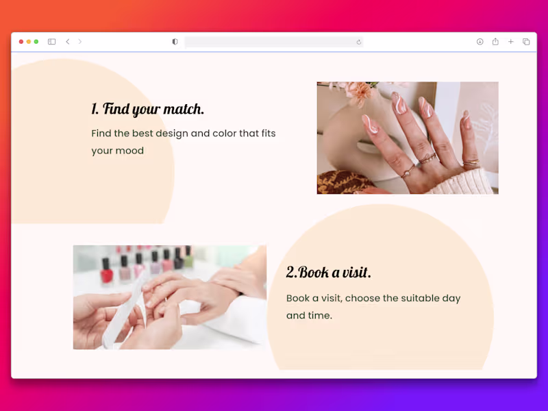 Cover image for Premium Beauty Salon & Nail Art Website Design