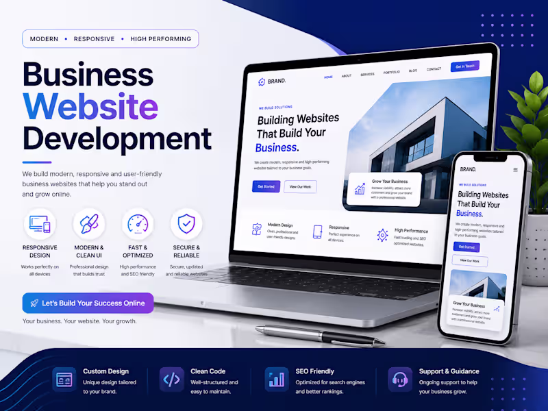 Cover image for Business Website Development