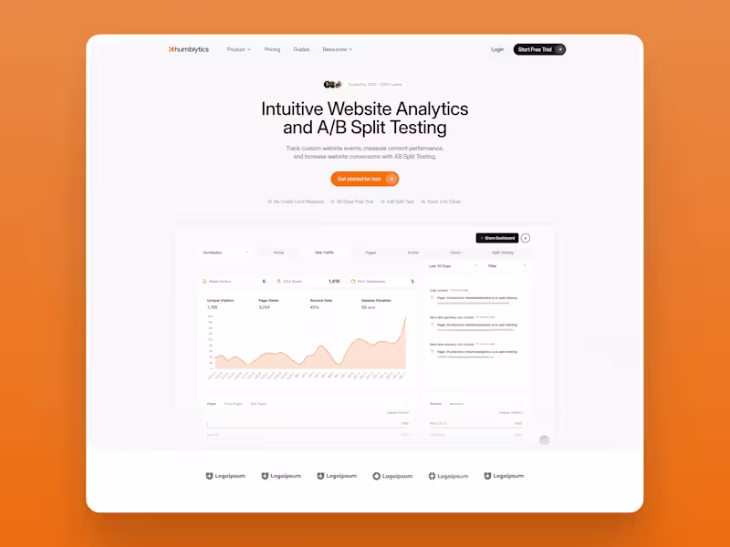 Cover image for Humblytics Redesign and Framer Dev