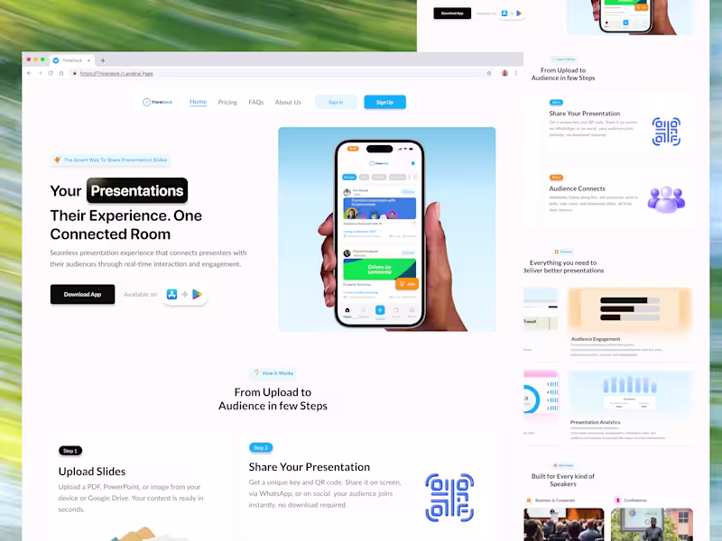 Cover image for Website UI/UX Design