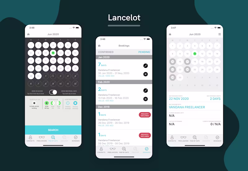 Cover image for  Lancelot - Freelancer Booking App