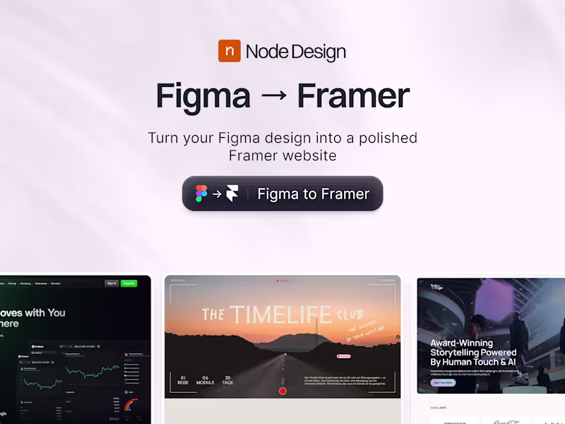 Cover image for Figma to Framer