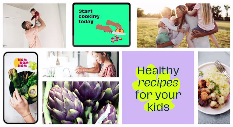 Cover image for Healthy Recipes App Brand Development