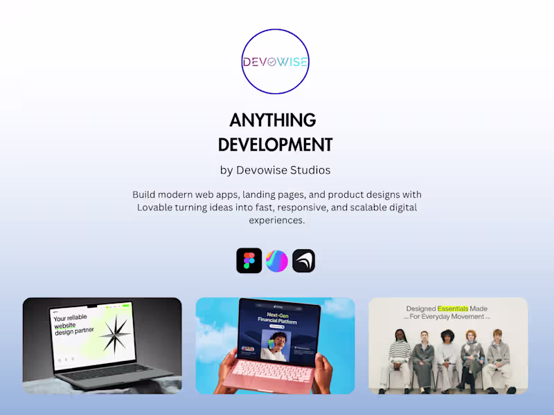 Cover image for Anything No-Code App & Workflow Development
