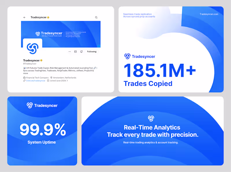 Cover image for Tradesyncer | Visual Identity System