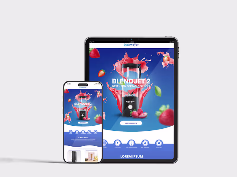 Cover image for BLENDJET 2 (Marketing Designs Portfolio)