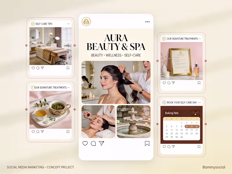 Cover image for Salon & Spa Social Media
