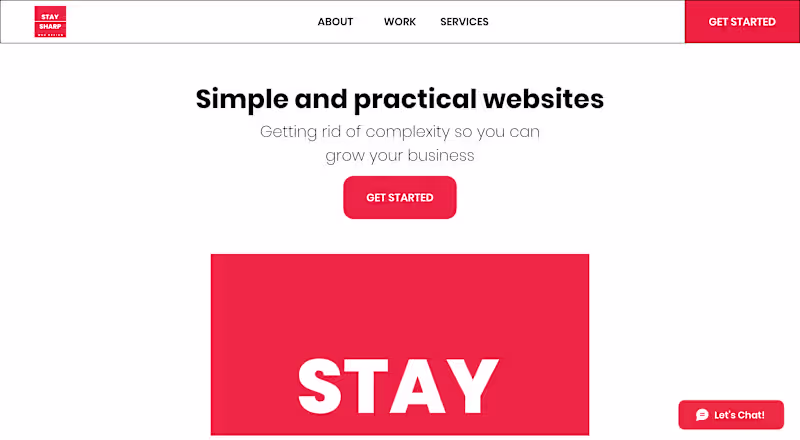 Cover image for Stay Sharp Web Design