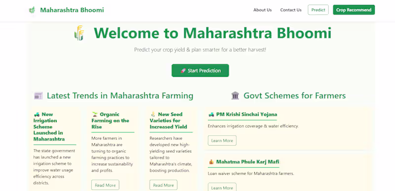 Cover image for Crop Yield Prediction Using Machine