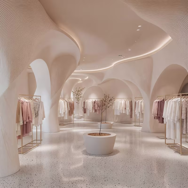 Cover image for High-End Boutique Concept | FLORA Minimalistic, modern, and ...