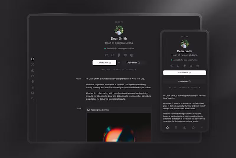 Cover image for Ultra · Portfolio Template for Framer