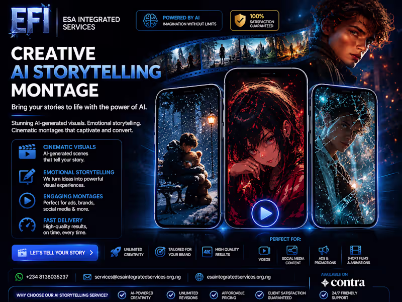 Cover image for Creative AI Video Montage & Storytelling