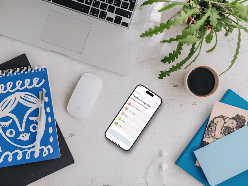 Cover image for Quell - A social anxiety symptom tracking app